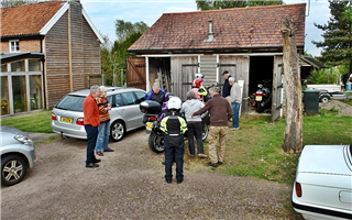 21. Preparing to leave